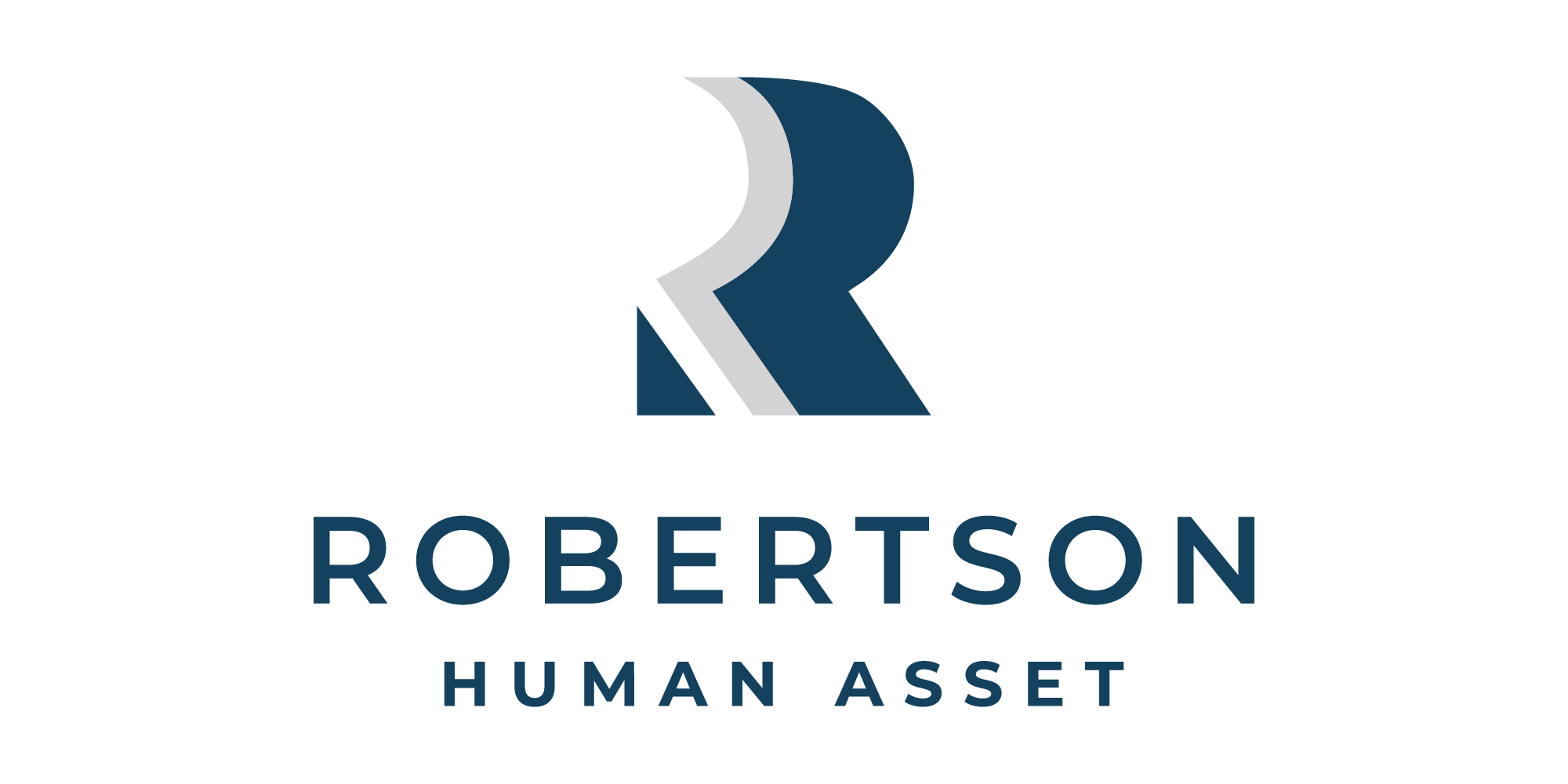 Robertson Human Asset secondary logo in blue